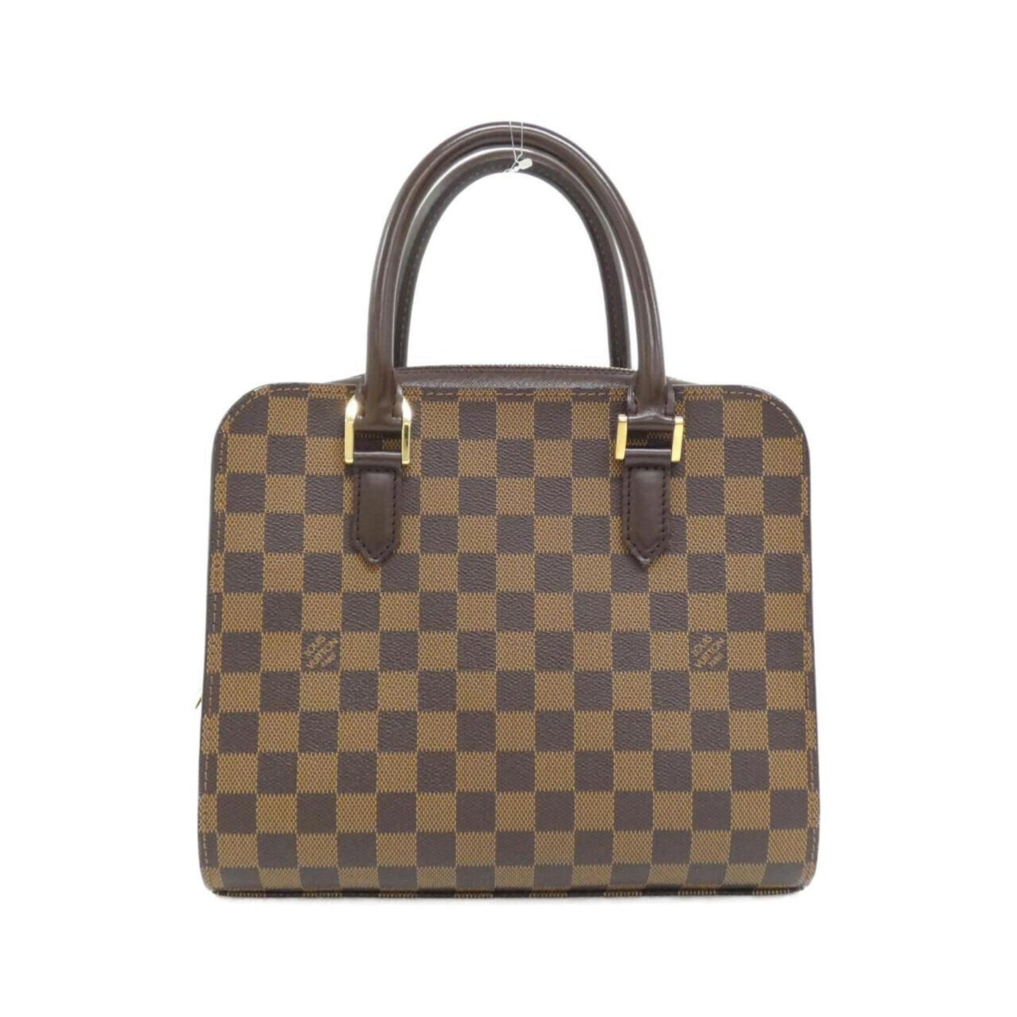 Louis Vuitton Coated Canvas Brown Handbags