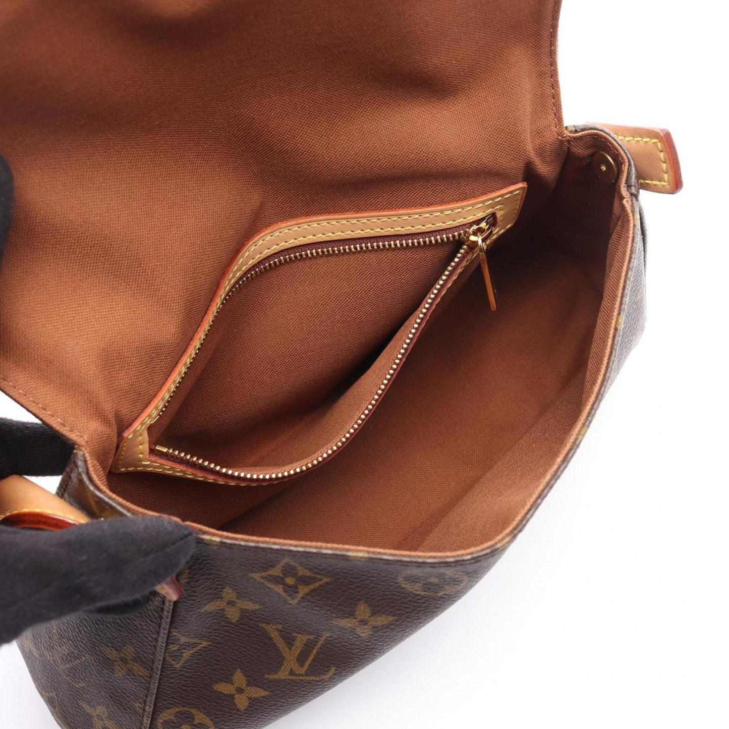 Louis Vuitton Coated Canvas Brown Handbags