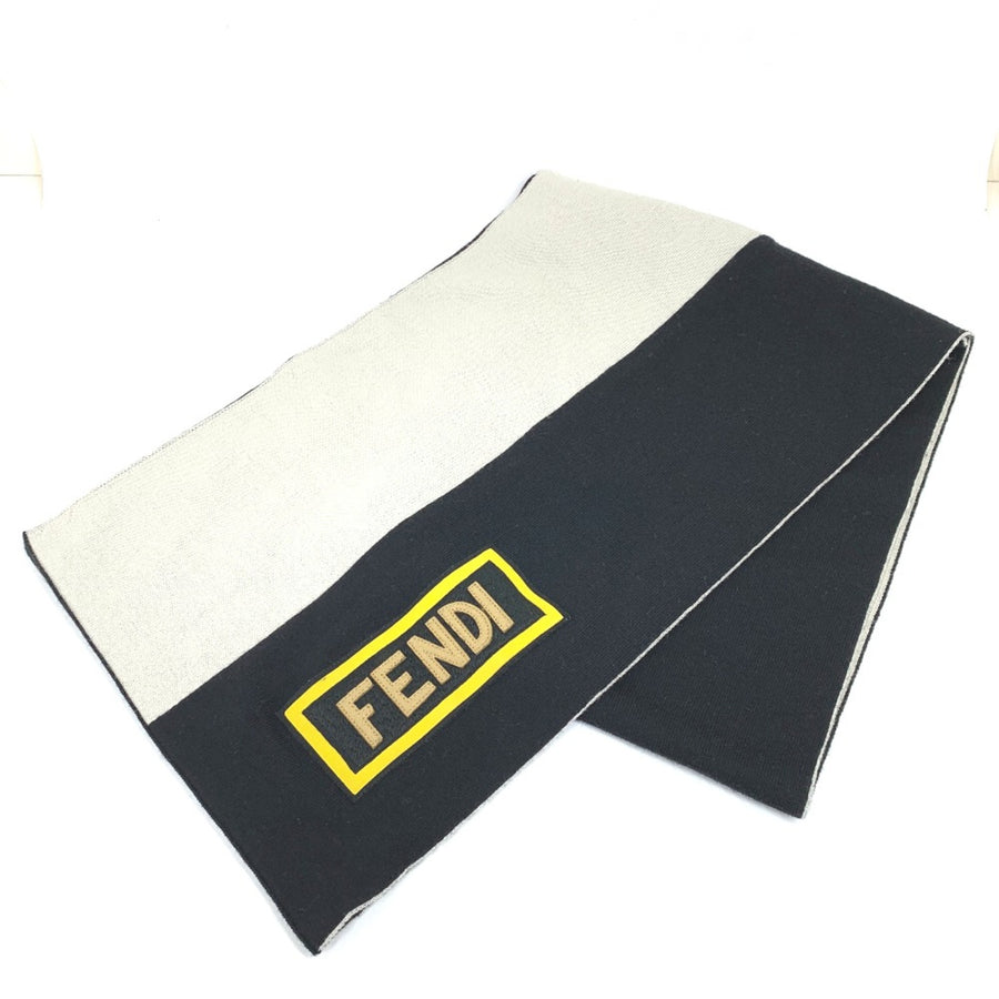 Fendi Wool Black Scarves