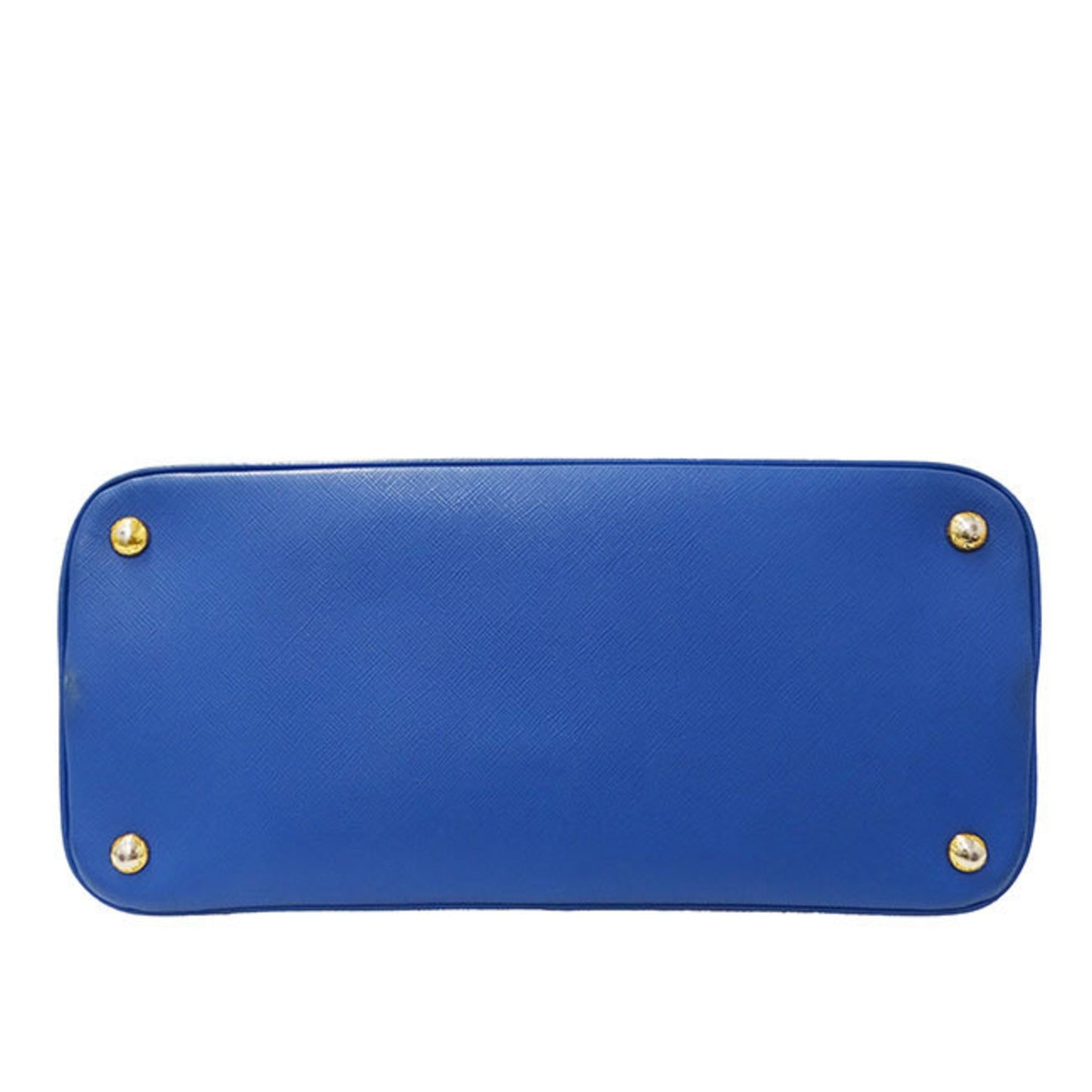 Prada Glossy Material Blue Handbags