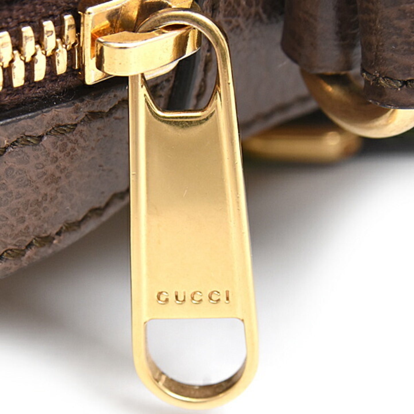 Gucci Canvas Brown Shoulder Bags