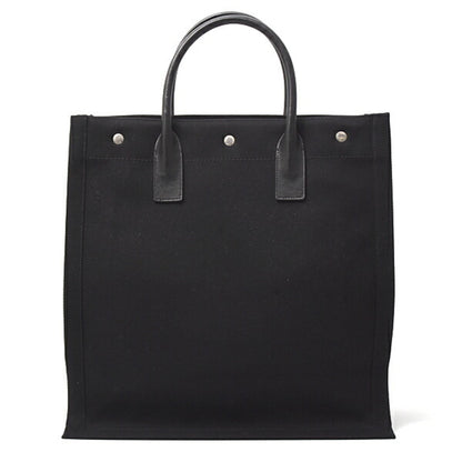 Saint Laurent Canvas Black Tote Bags