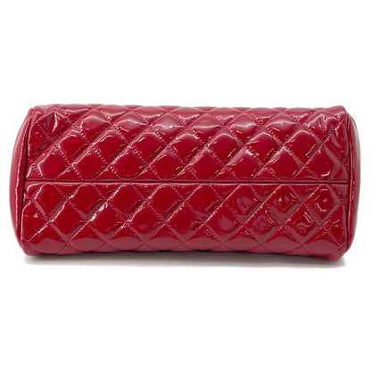 Chanel Patent Red Shoulder Bags