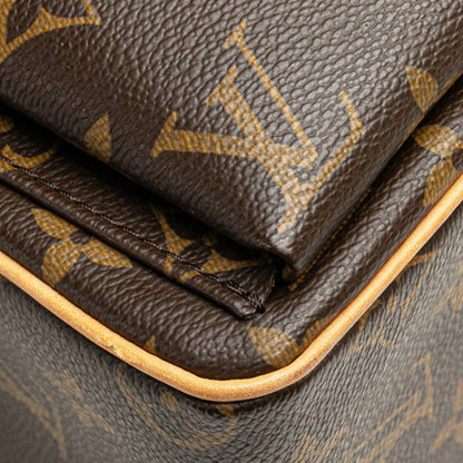 Louis Vuitton Pvc Brown Shoulder Bags