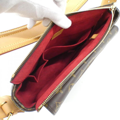Louis Vuitton Coated Canvas Brown Shoulder Bags