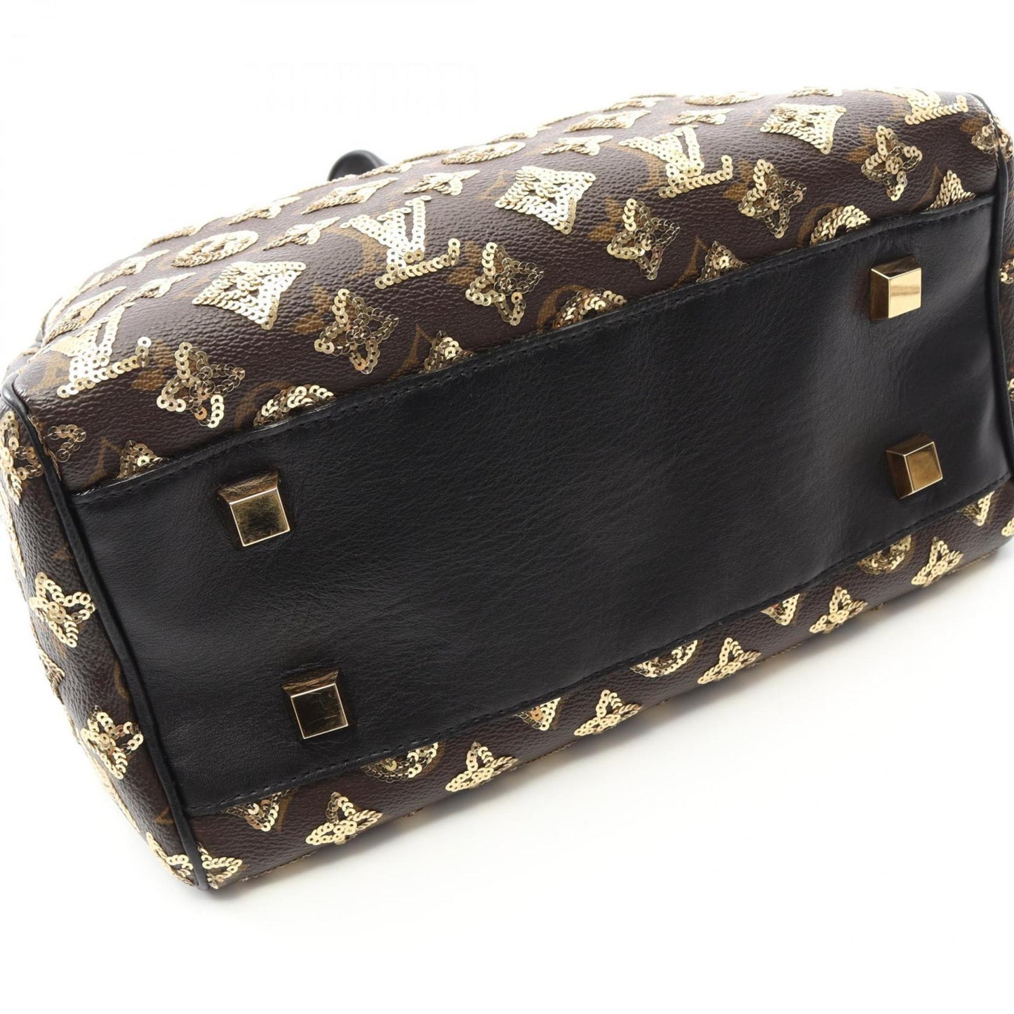 Louis Vuitton Coated Canvas Brown Handbags