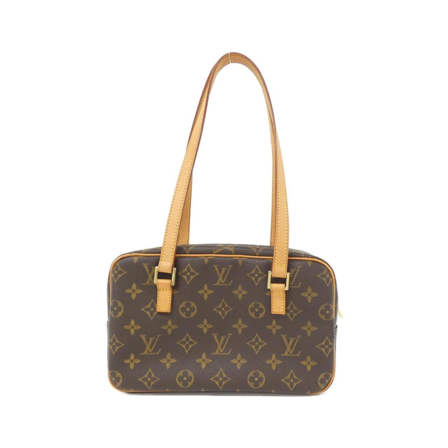 Louis Vuitton Coated Canvas Brown Shoulder Bags