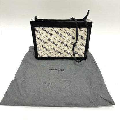 Balenciaga Canvas Black Shoulder Bags