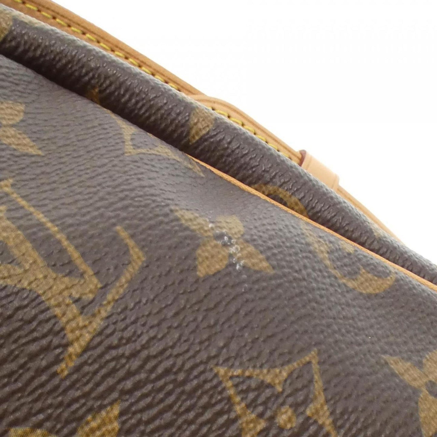 Louis Vuitton Coated Canvas Brown Travel Bags