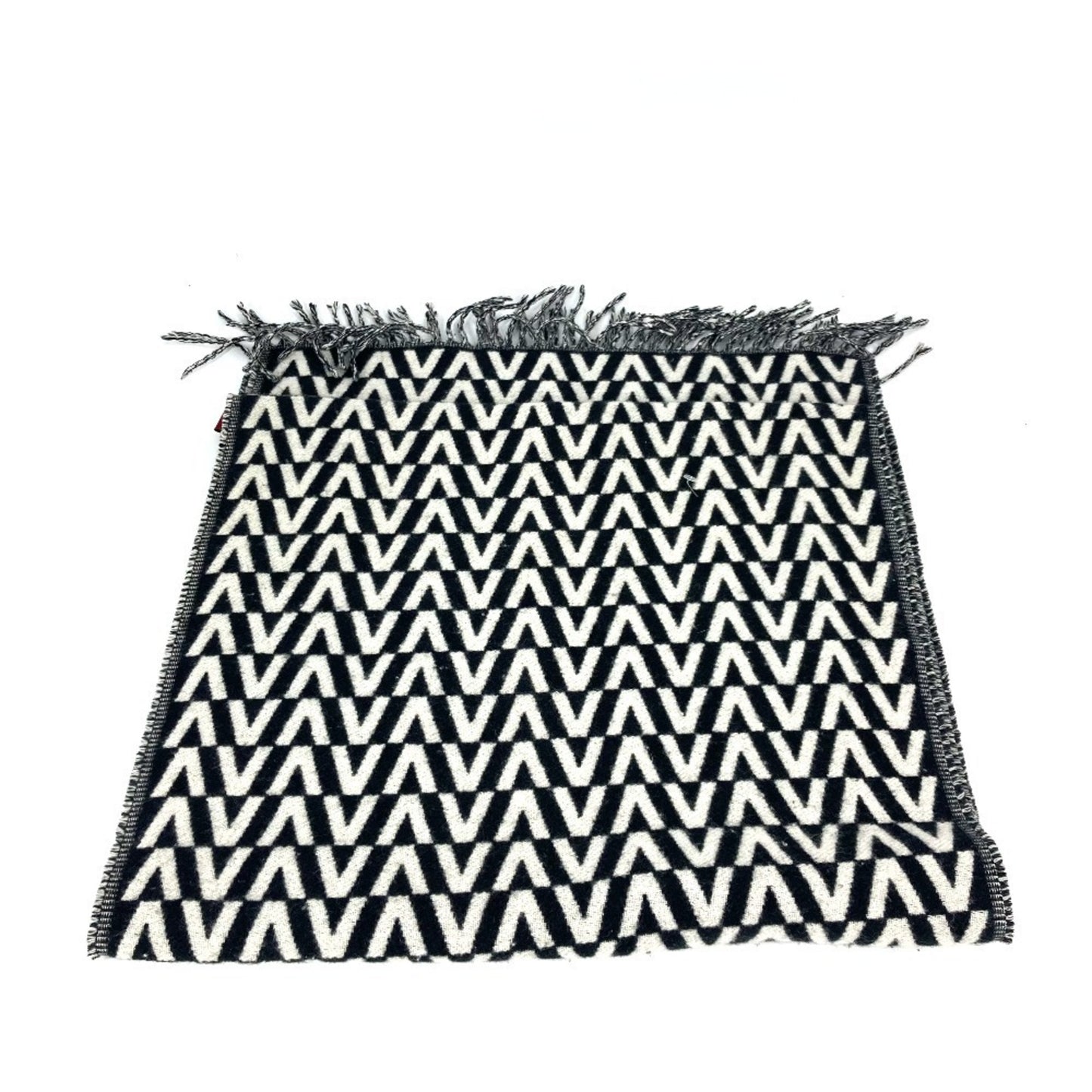 Valentino Cashmere Black Scarves