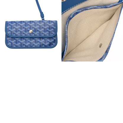 Goyard Pvc Blue Tote Bags