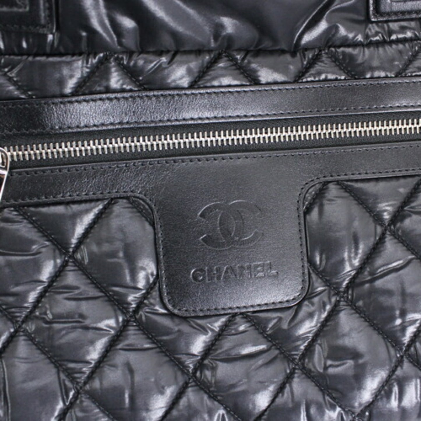 Chanel Nylon Black Handbags