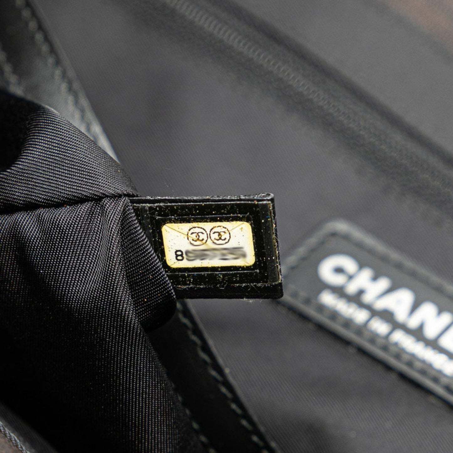 Chanel Nylon Black Handbags