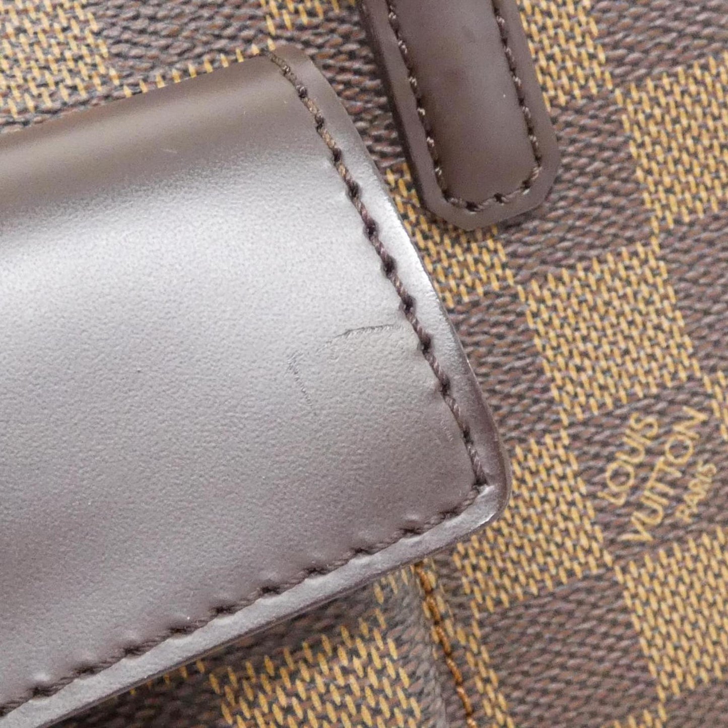 Louis Vuitton Coated Canvas Brown Handbags