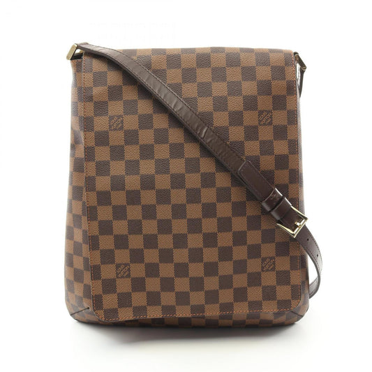 Louis Vuitton Coated Canvas Brown Shoulder Bags