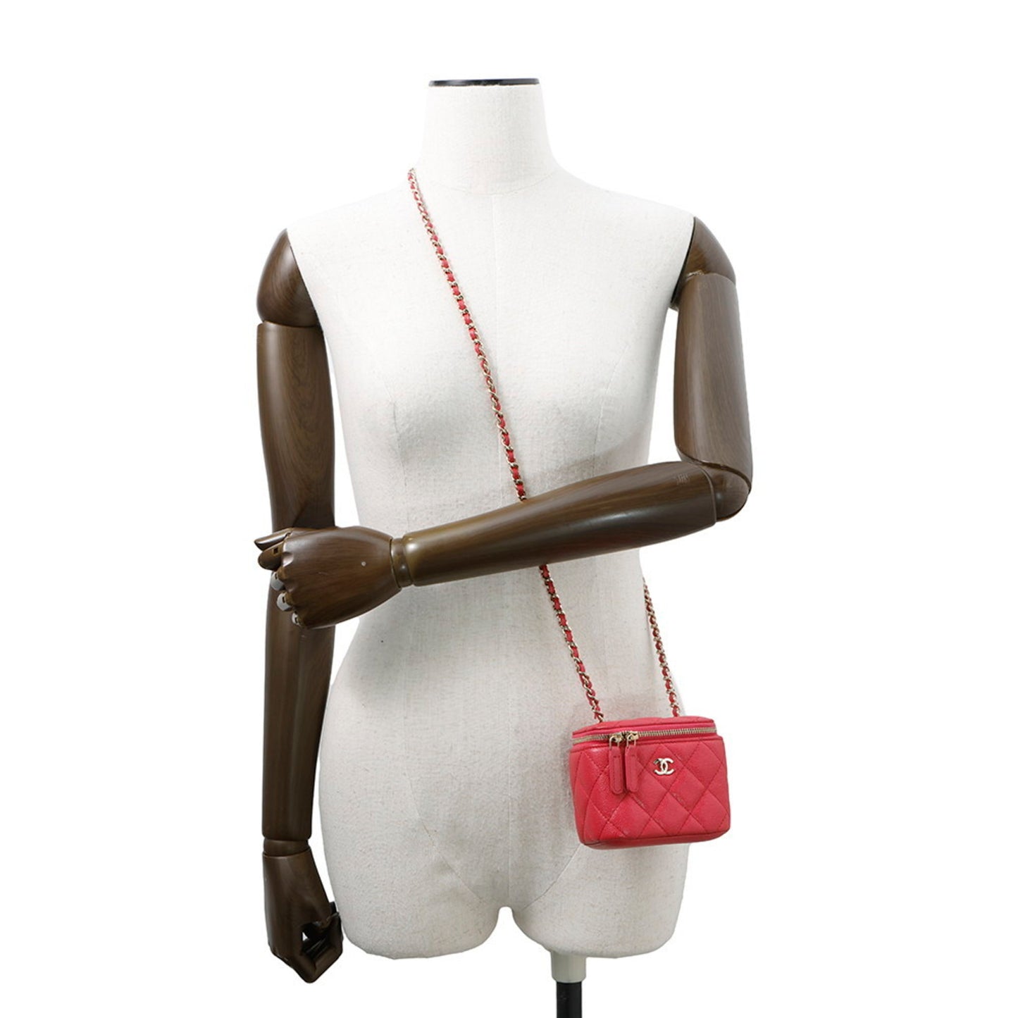 Chanel Calfskin Pink Shoulder Bags