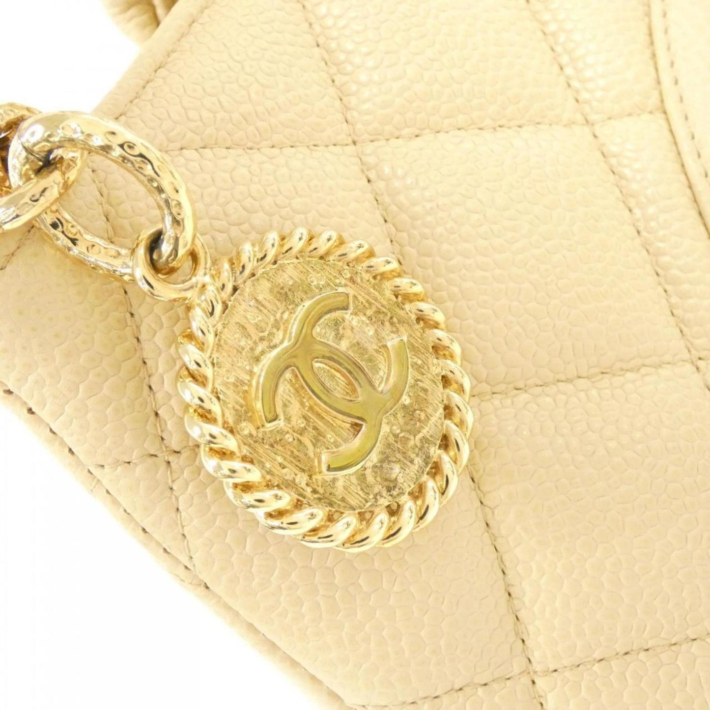Chanel Calfskin Gray Handbags