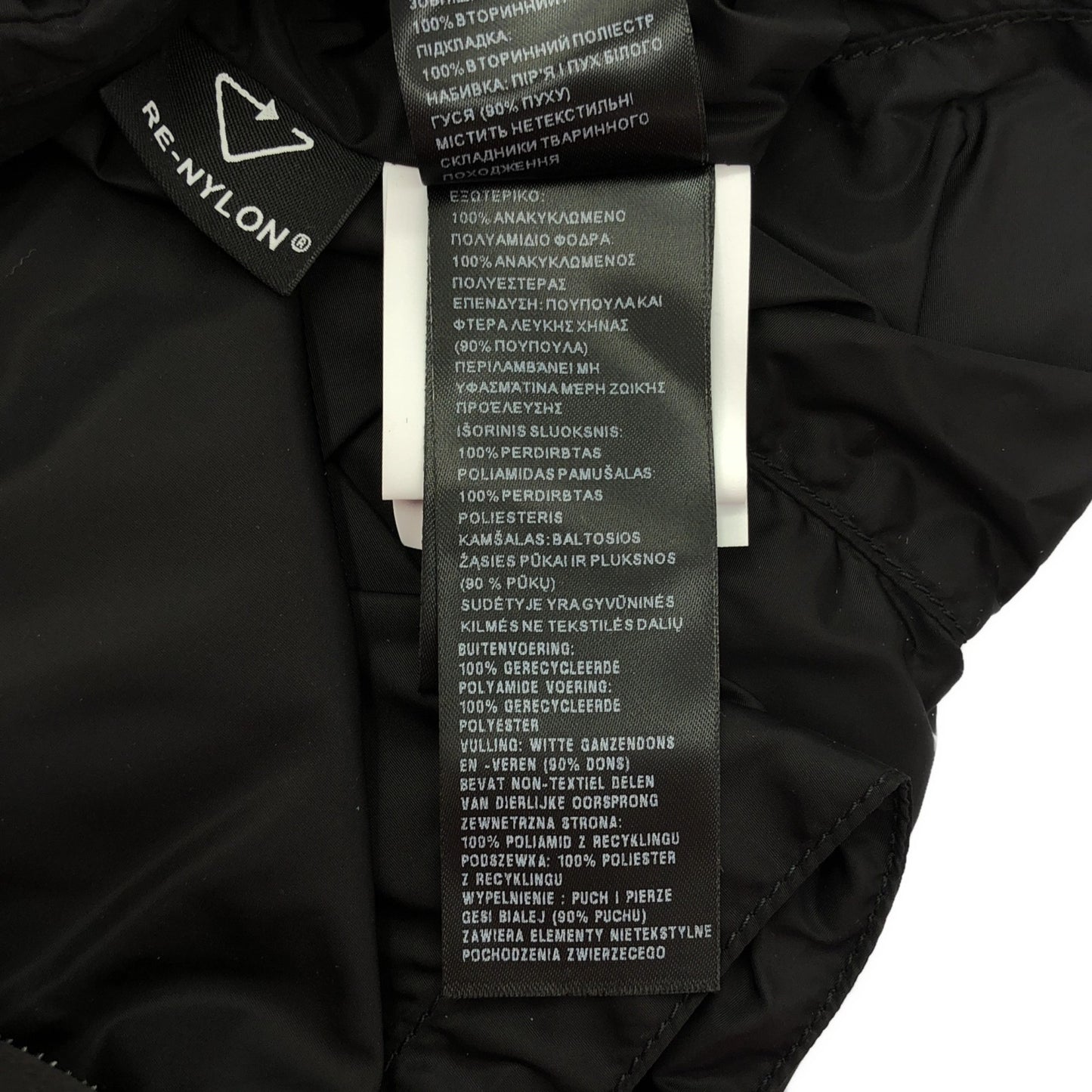Prada Nylon Black Scarves