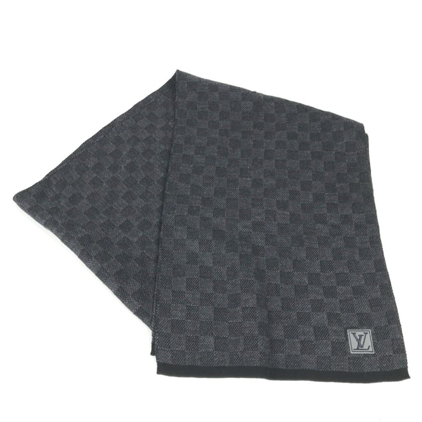 Louis Vuitton Wool Black Scarves