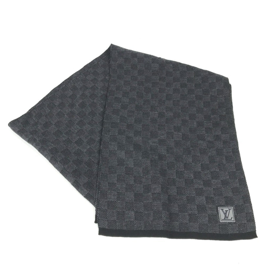 Louis Vuitton Wool Black Scarves