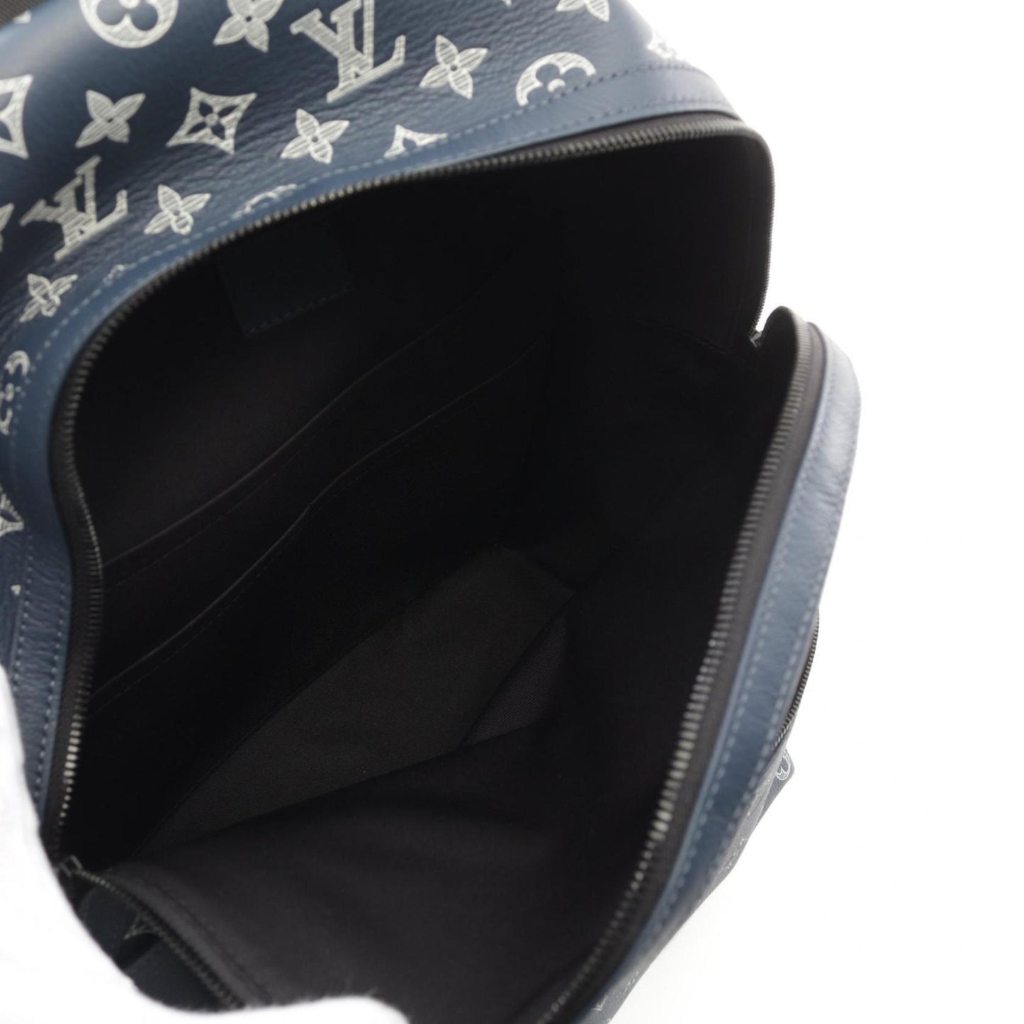 Louis Vuitton Coated Canvas Blue Backpacks