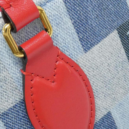 Louis Vuitton Denim Red Handbags
