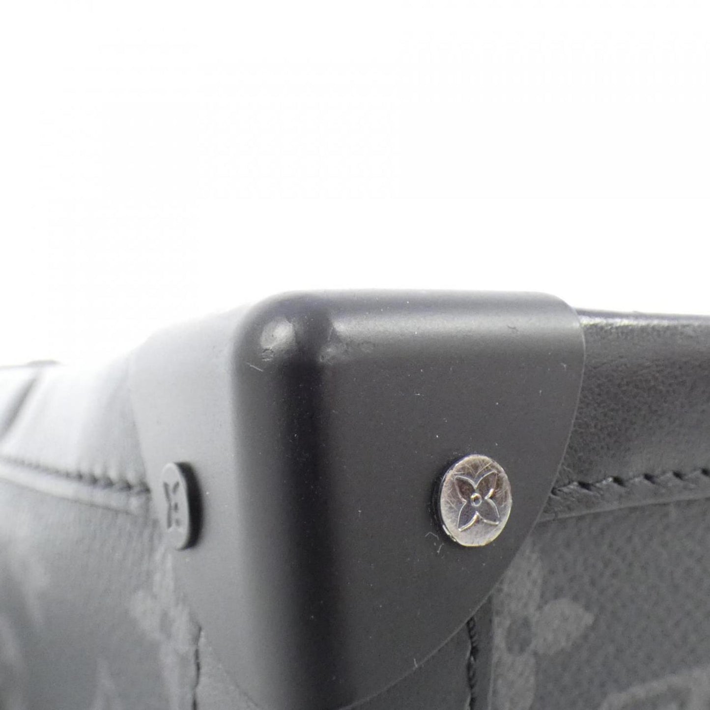 Louis Vuitton Coated Canvas Black Shoulder Bags