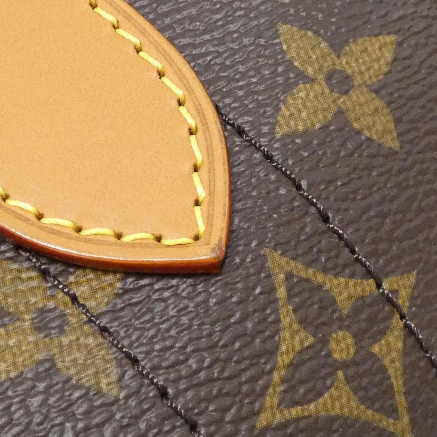 Louis Vuitton Coated Canvas Brown Handbags