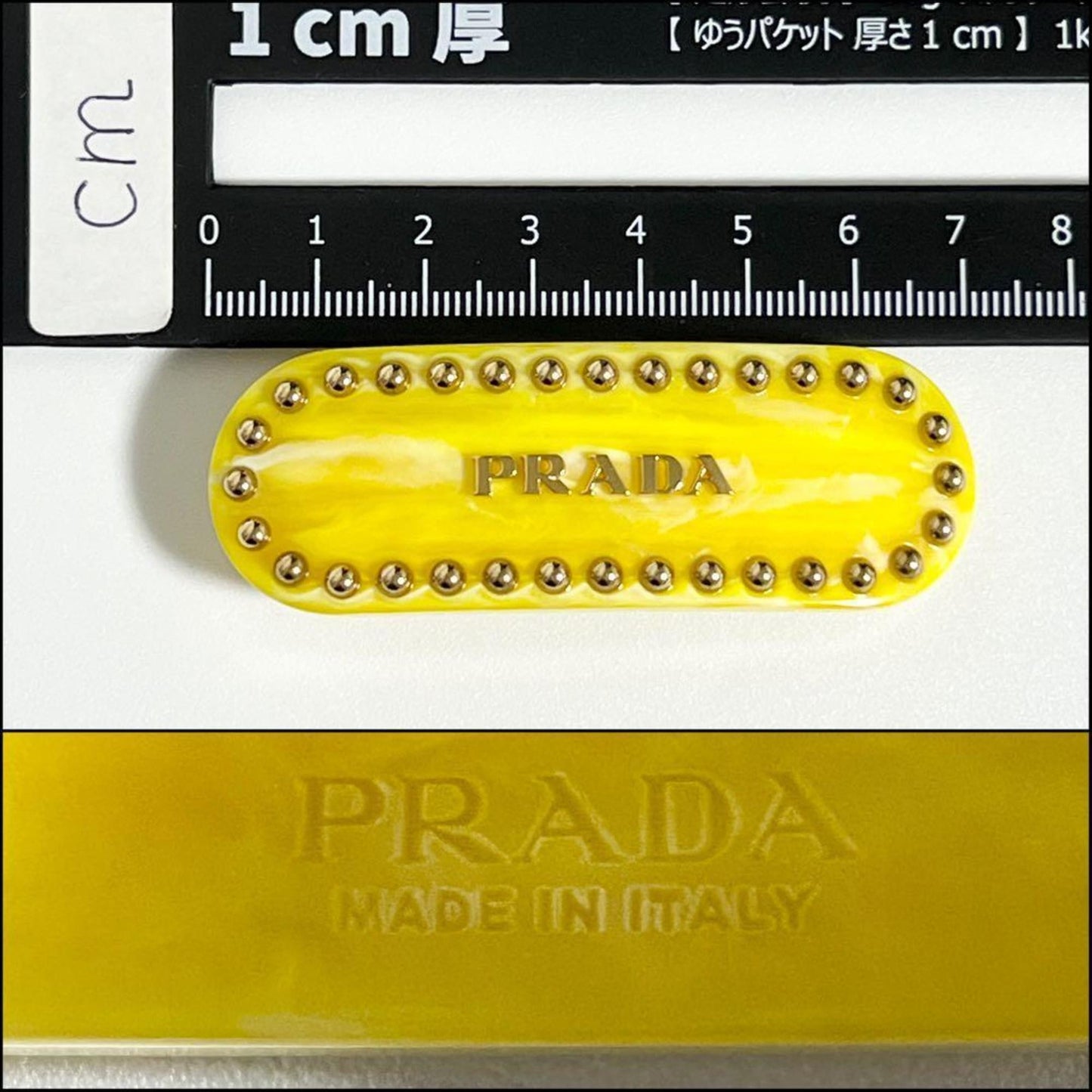 Prada Other Metal Yellow Bracelets