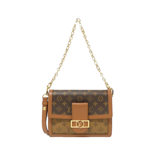 Louis Vuitton Coated Canvas Brown Shoulder Bags