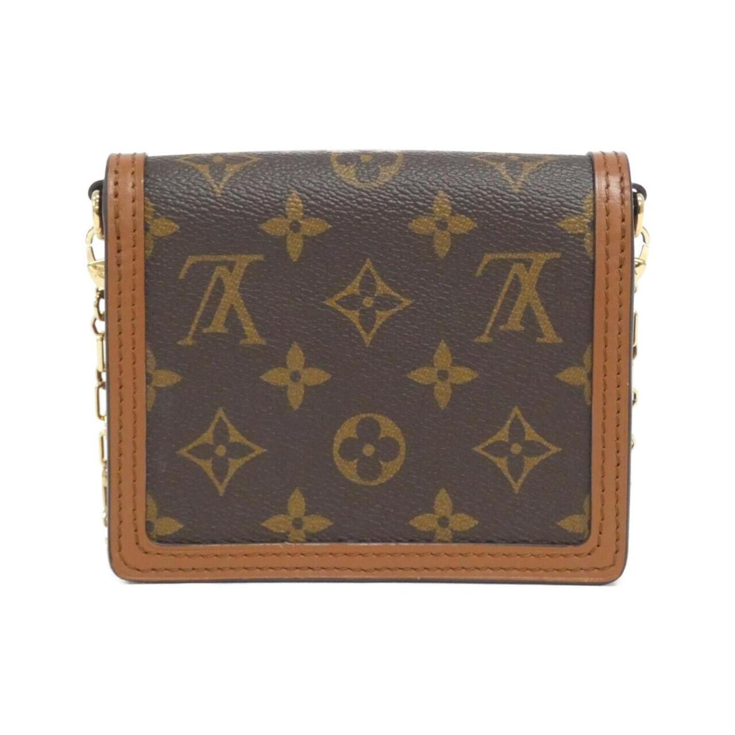 Louis Vuitton Coated Canvas Brown Shoulder Bags