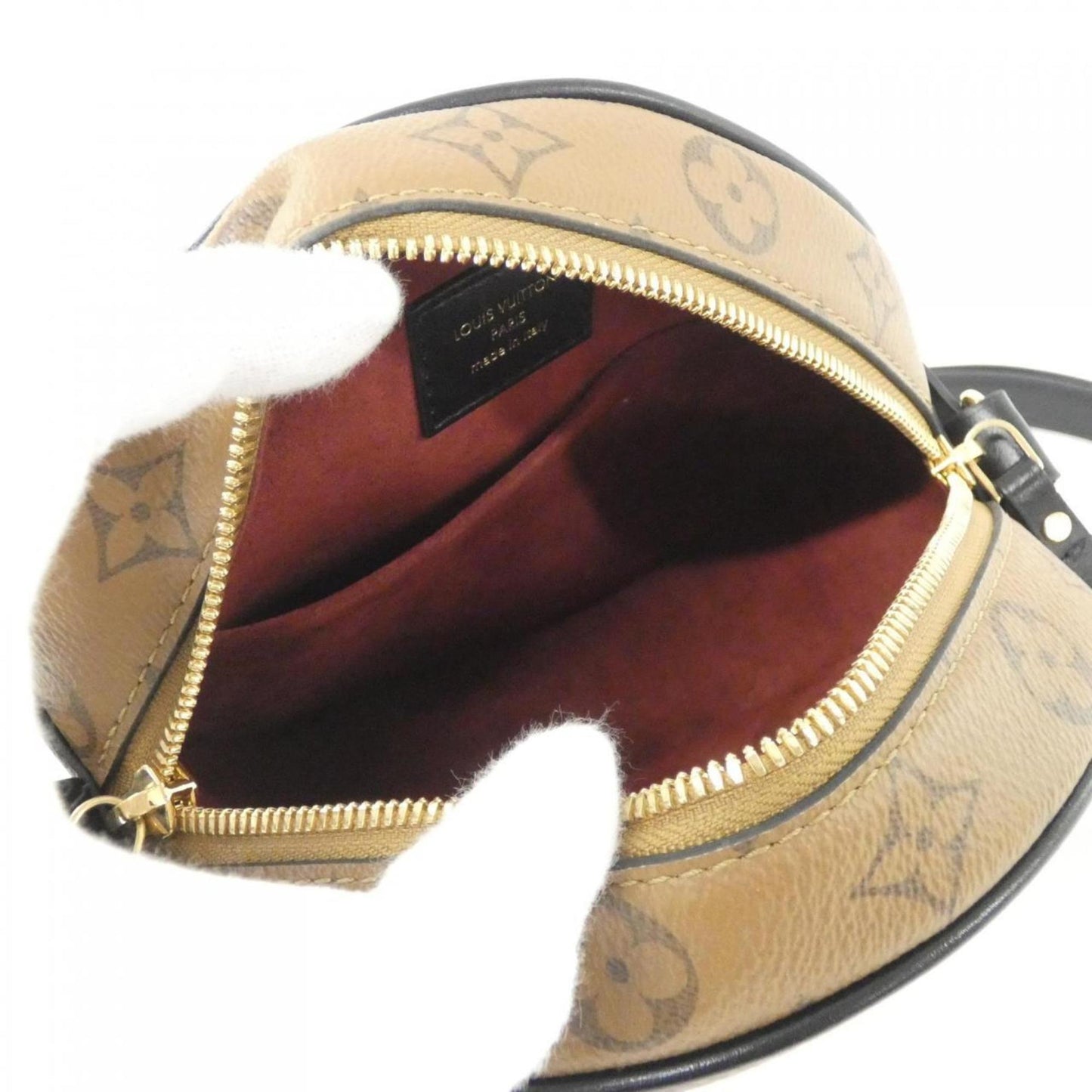Louis Vuitton Coated Canvas Brown Shoulder Bags