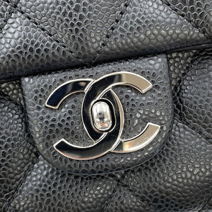 Chanel Calfskin Black Handbags