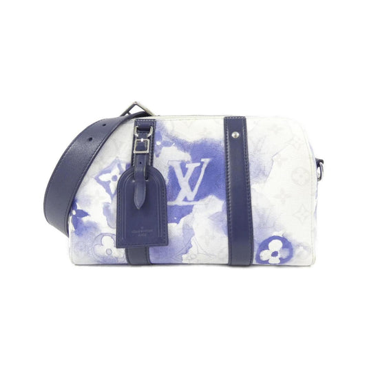 Louis Vuitton Coated Canvas Blue Travel Bags