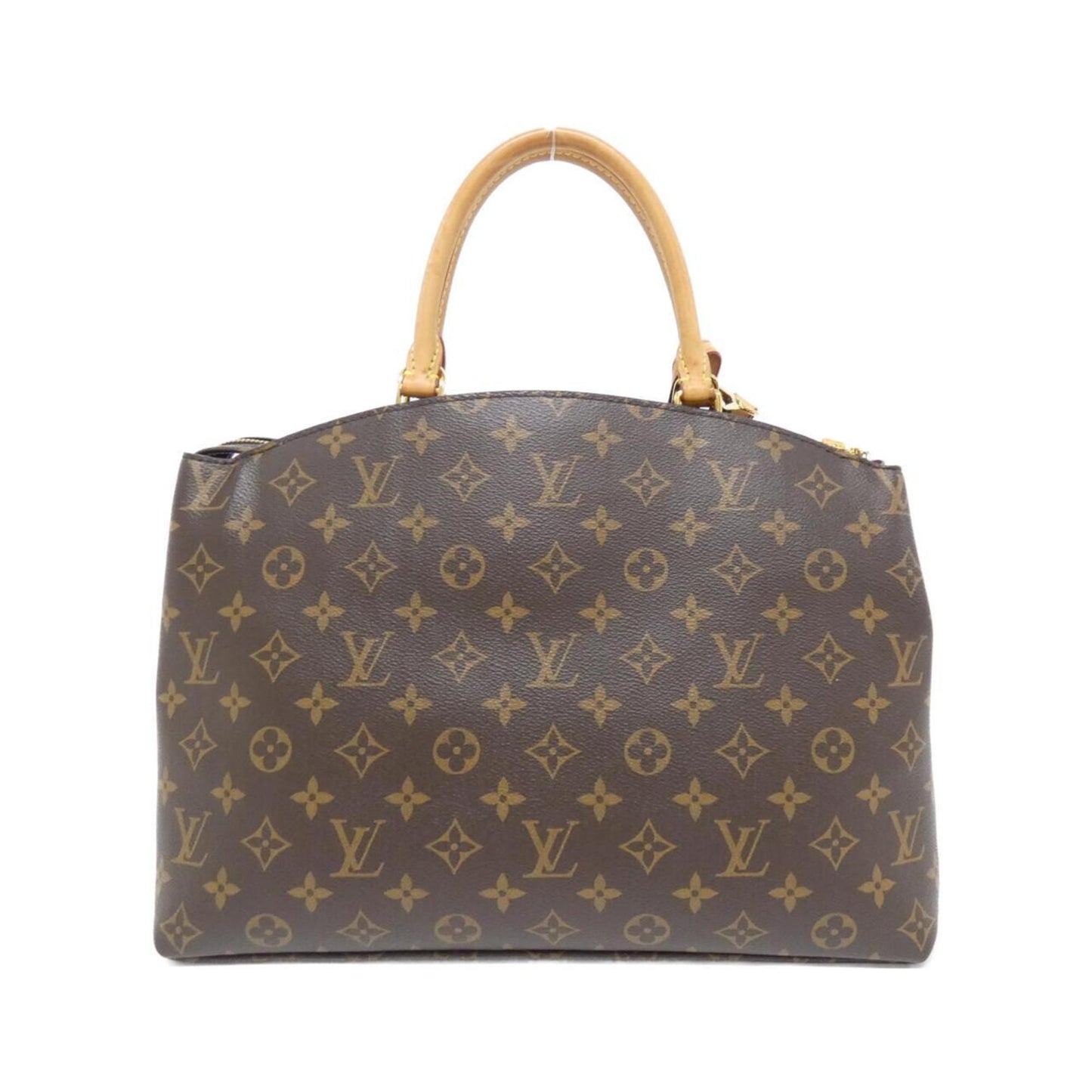 Louis Vuitton Coated Canvas Brown Handbags