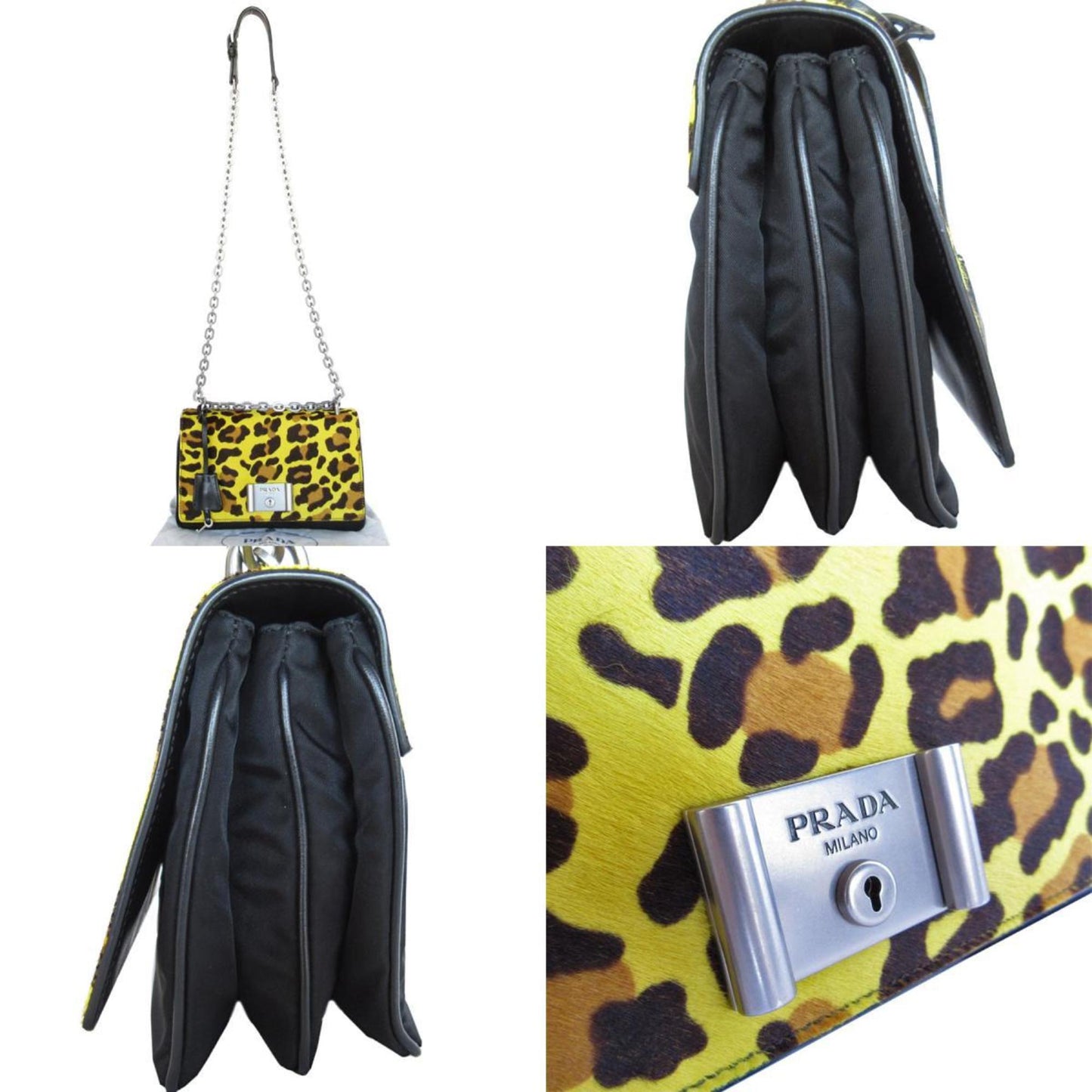 Prada Nylon Black Shoulder Bags