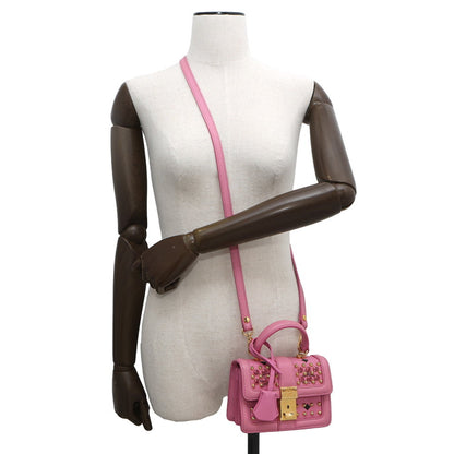 Mcm Rhinestones Pink Handbags