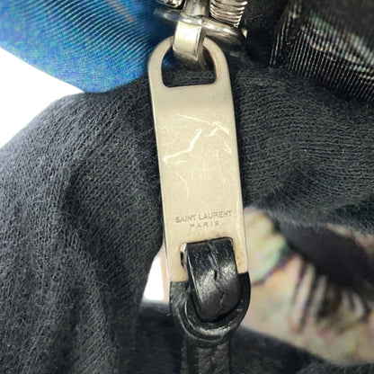 Saint Laurent Nylon Blue Backpacks