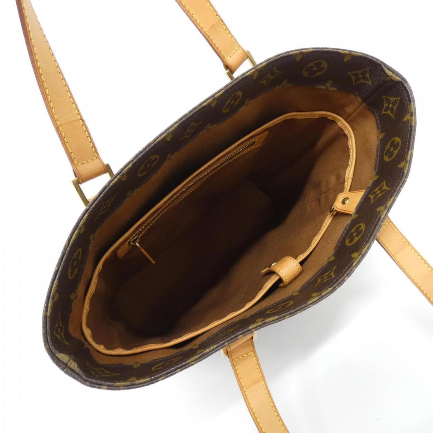 Louis Vuitton Coated Canvas Brown Handbags