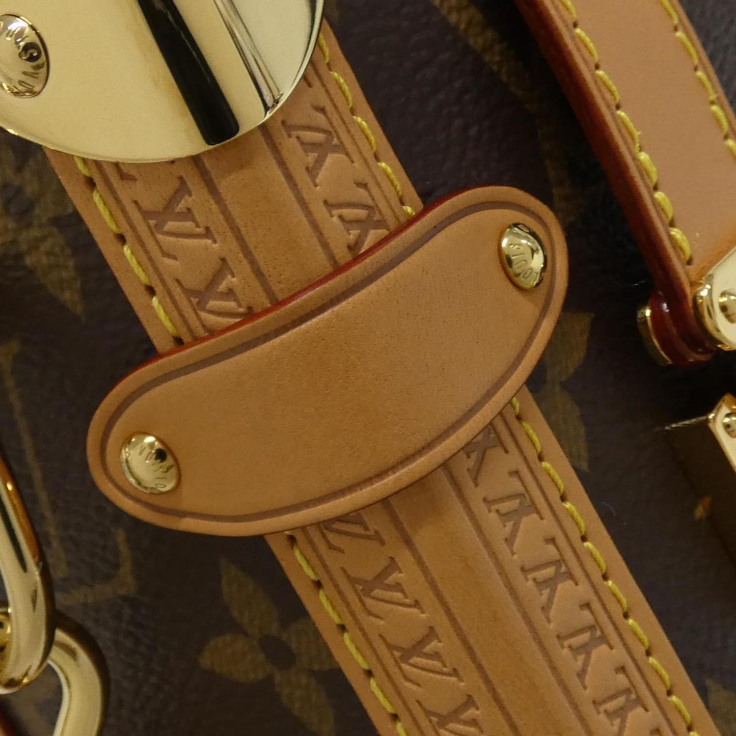 Louis Vuitton Coated Canvas Brown Shoulder Bags
