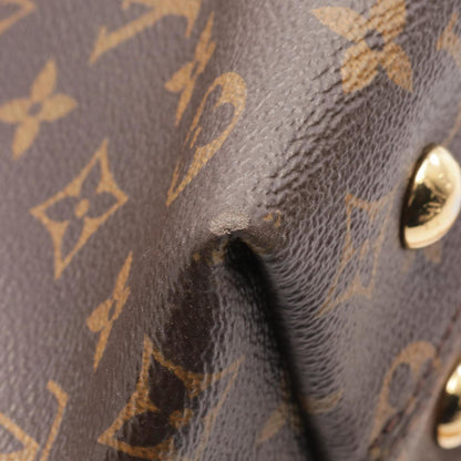 Louis Vuitton Coated Canvas Brown Shoulder Bags