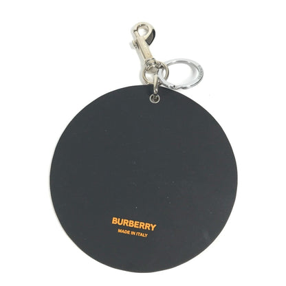 Burberry Faux Leather Black Key Rings