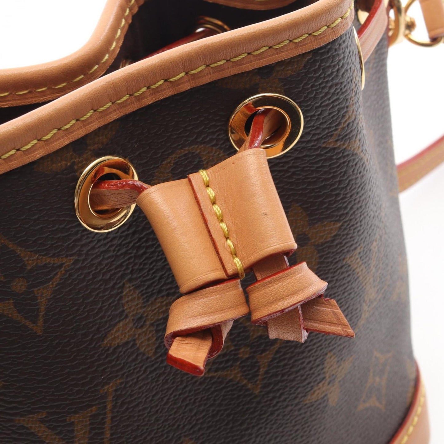 Louis Vuitton Coated Canvas Brown Handbags