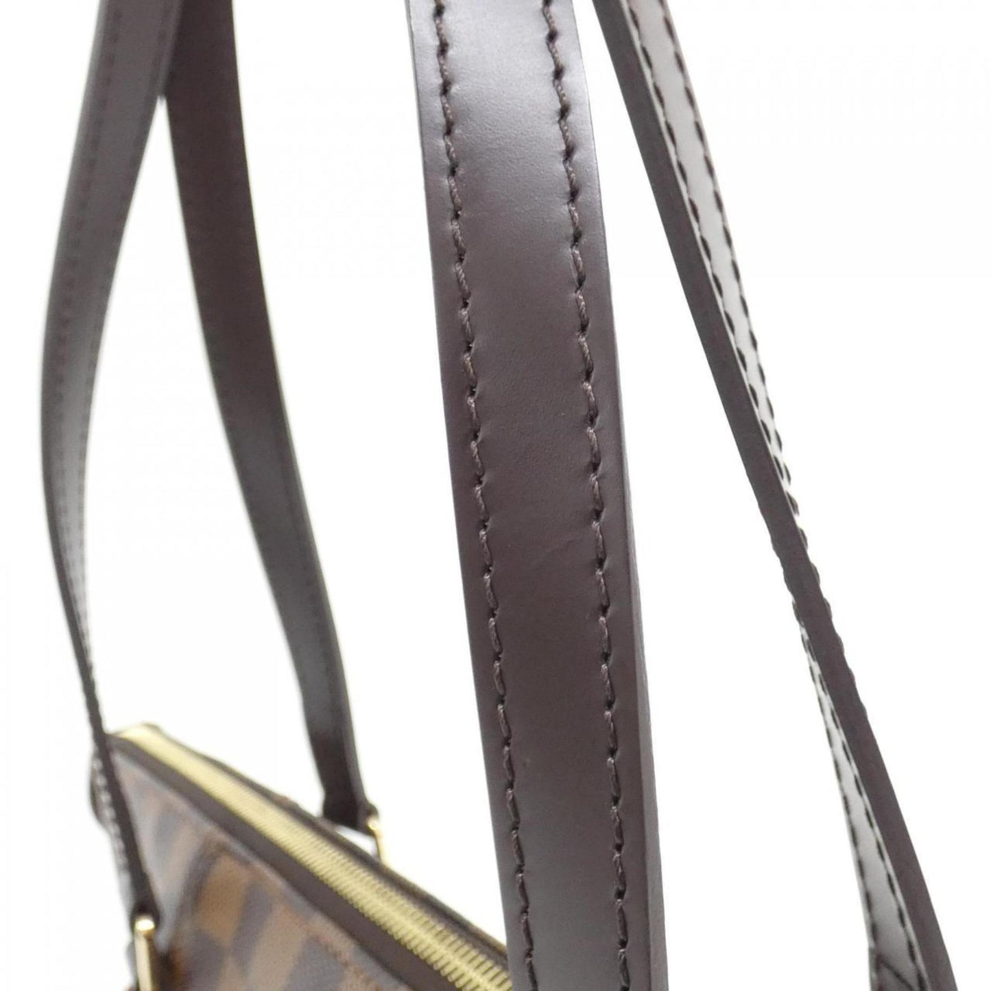Louis Vuitton Coated Canvas Brown Handbags