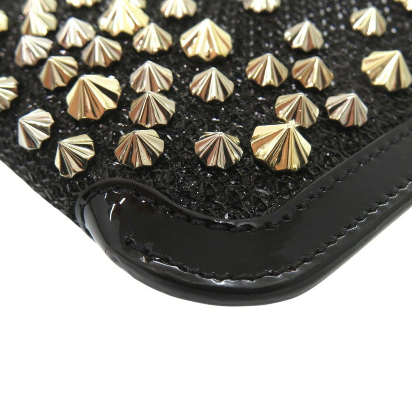 Christian Louboutin Pvc Black Clutch Bags