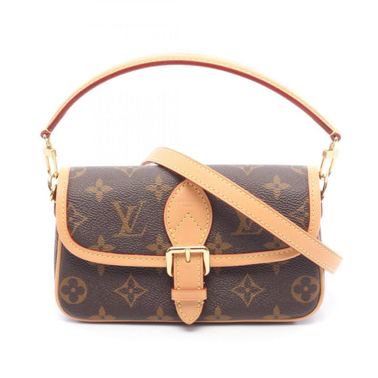 Louis Vuitton Coated Canvas Brown Handbags