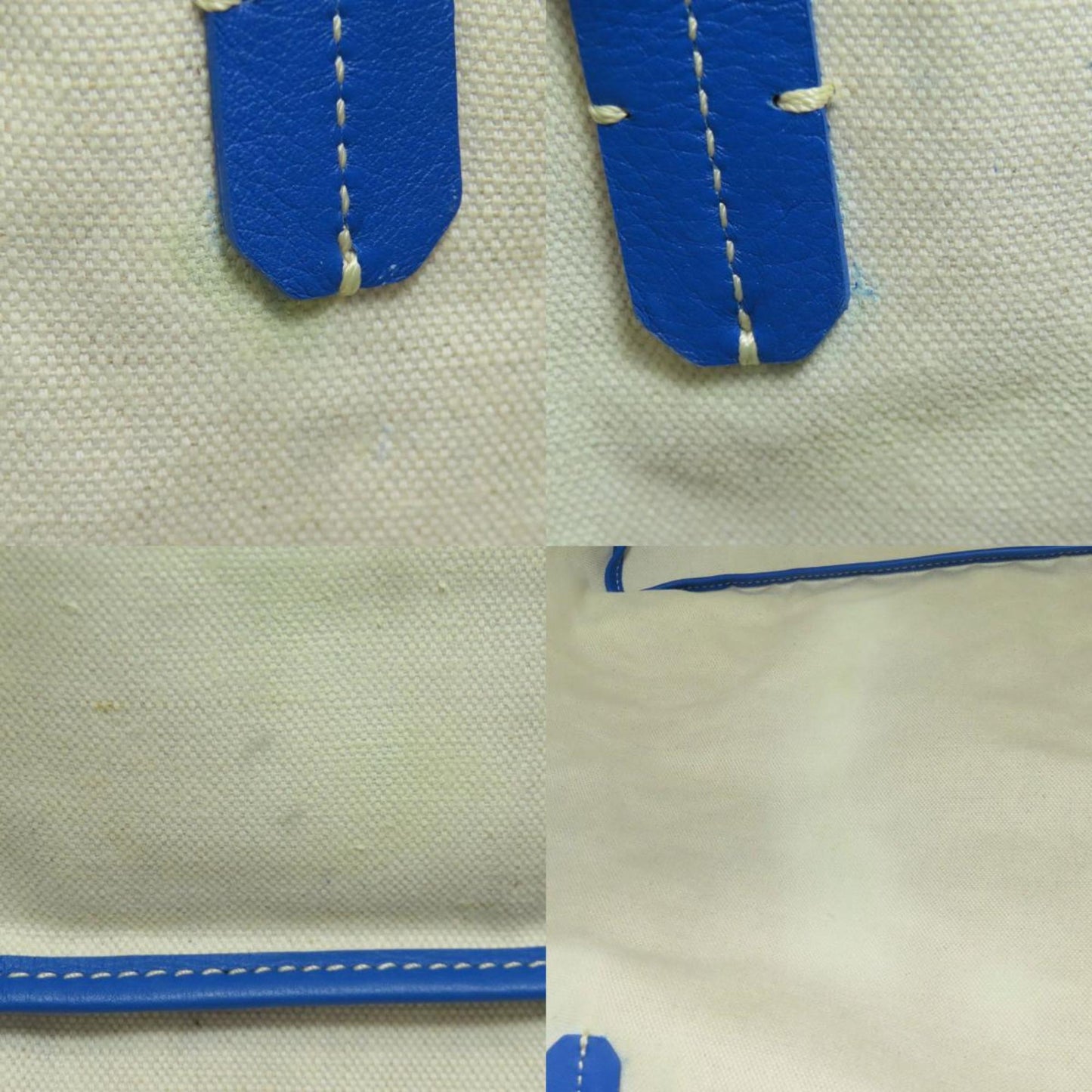 Goyard Coated Canvas Blue Tote Bags