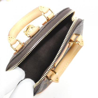 Louis Vuitton Coated Canvas Brown Handbags