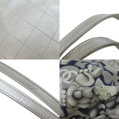 Chanel Nylon Gray Tote Bags