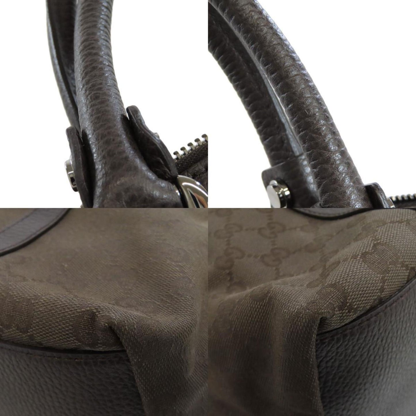 Gucci Canvas Brown Tote Bags